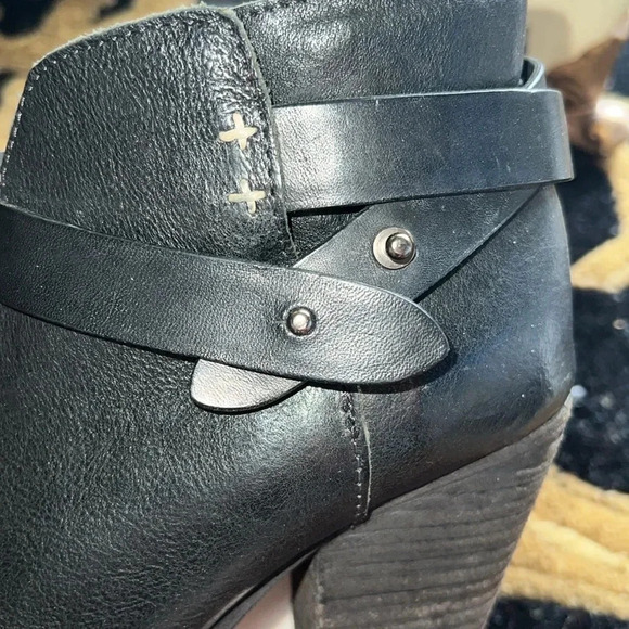 Rag & Bone Women’s Black Leather Ankle Booties, Boots Shoes Size 7 - Picture 5 of 13